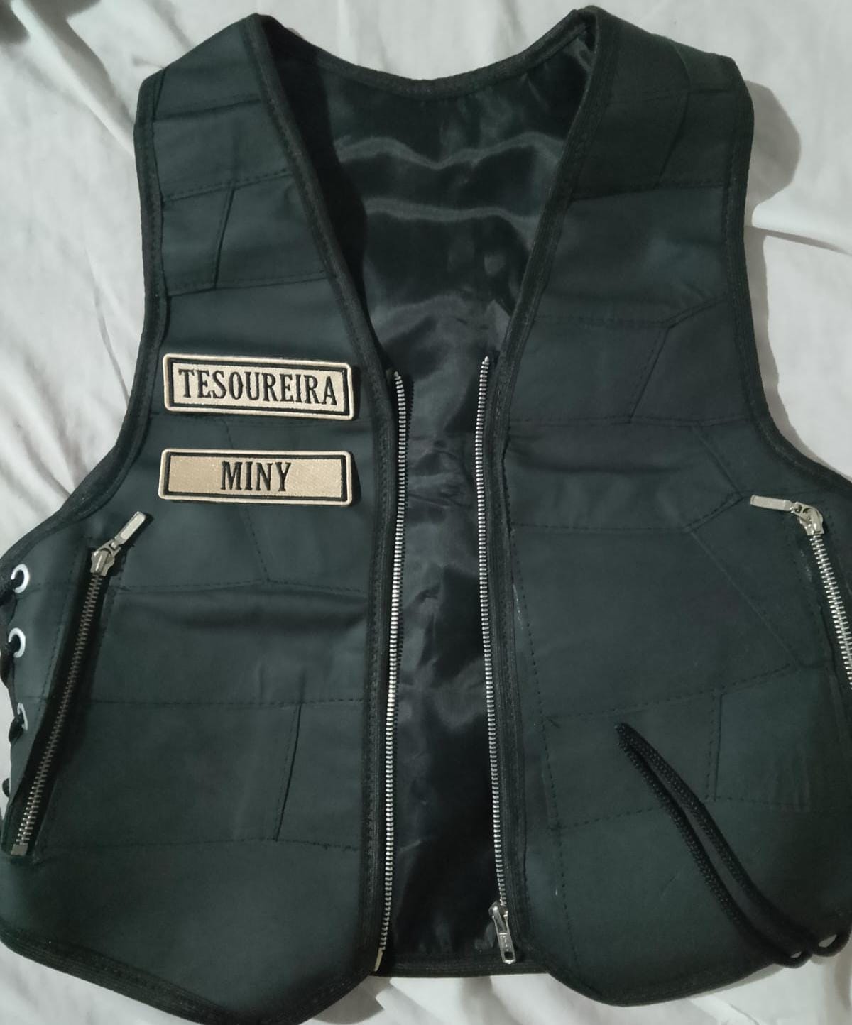 Tag nome e cargo para motoclube